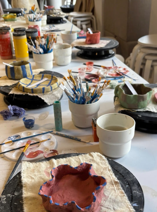 1 Time Pottery Class