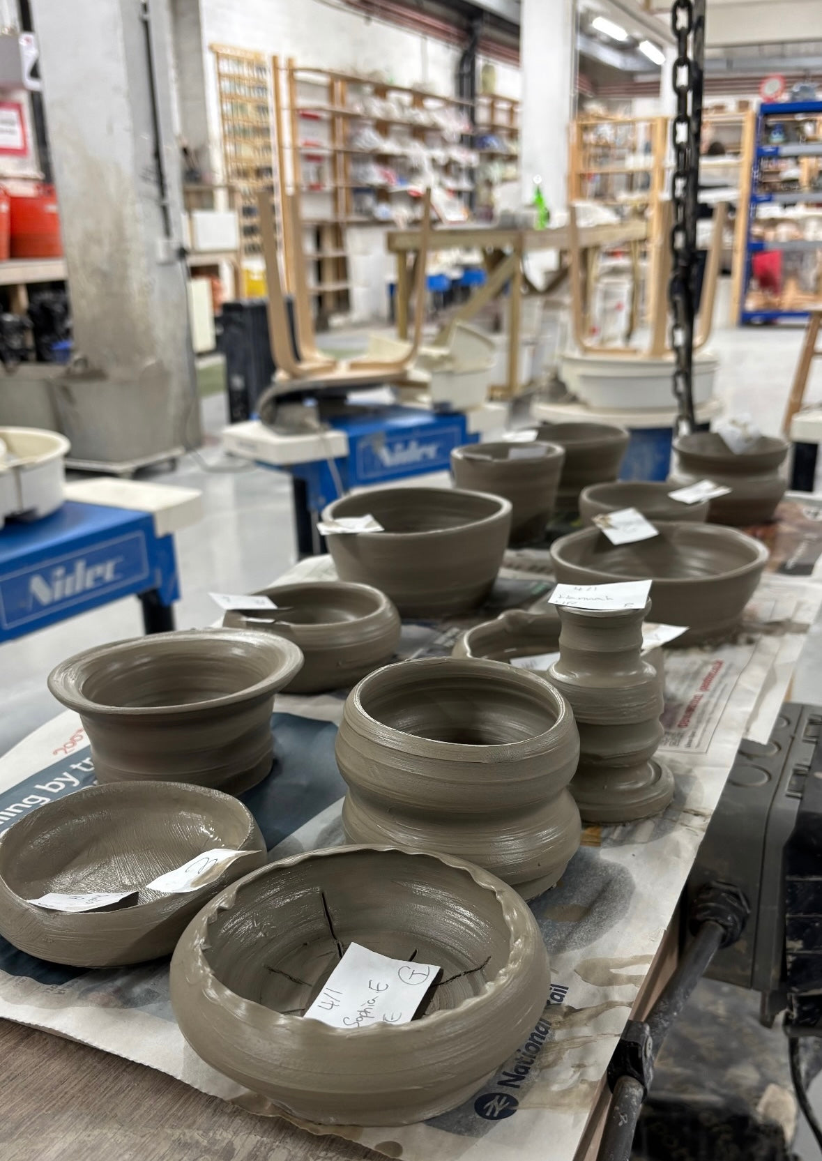 1 Time Pottery Class