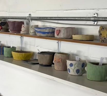 1 Time Pottery Class