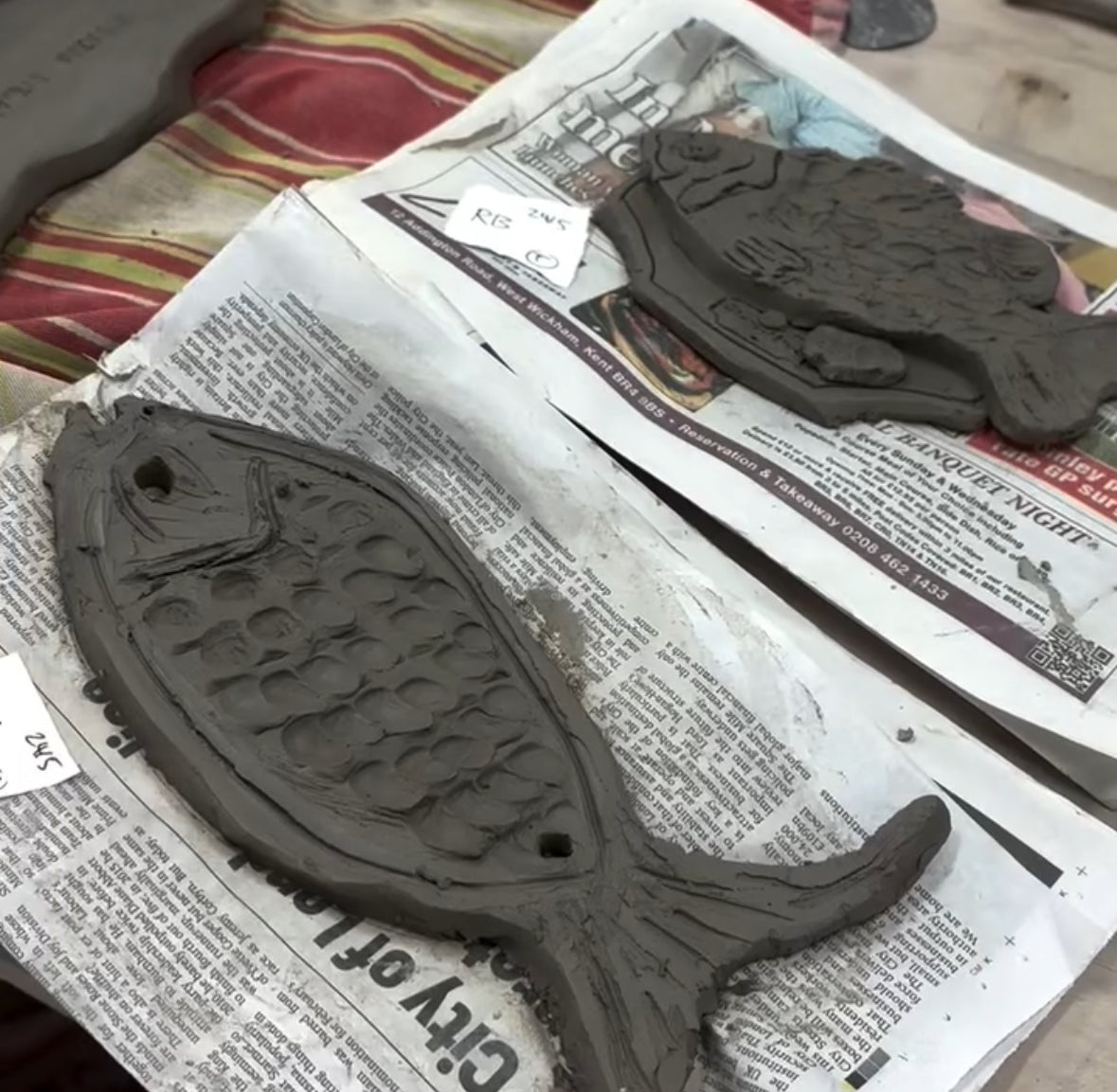 1 Time Pottery Class